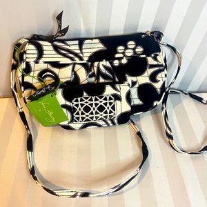 Vera Bradley Frannie Night & Day Crossbody NWT